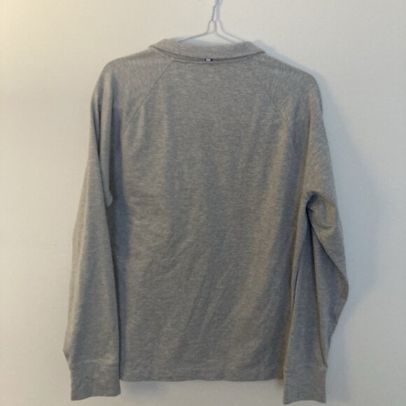 Kit And Ace Men’s Sweater Quarter Zip Side Pocket Gray Size L - Picture 4 of 5